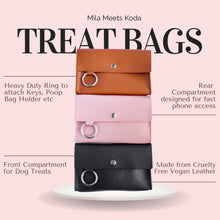 Load image into Gallery viewer, Mila Meets Koda Treat Bag - Black