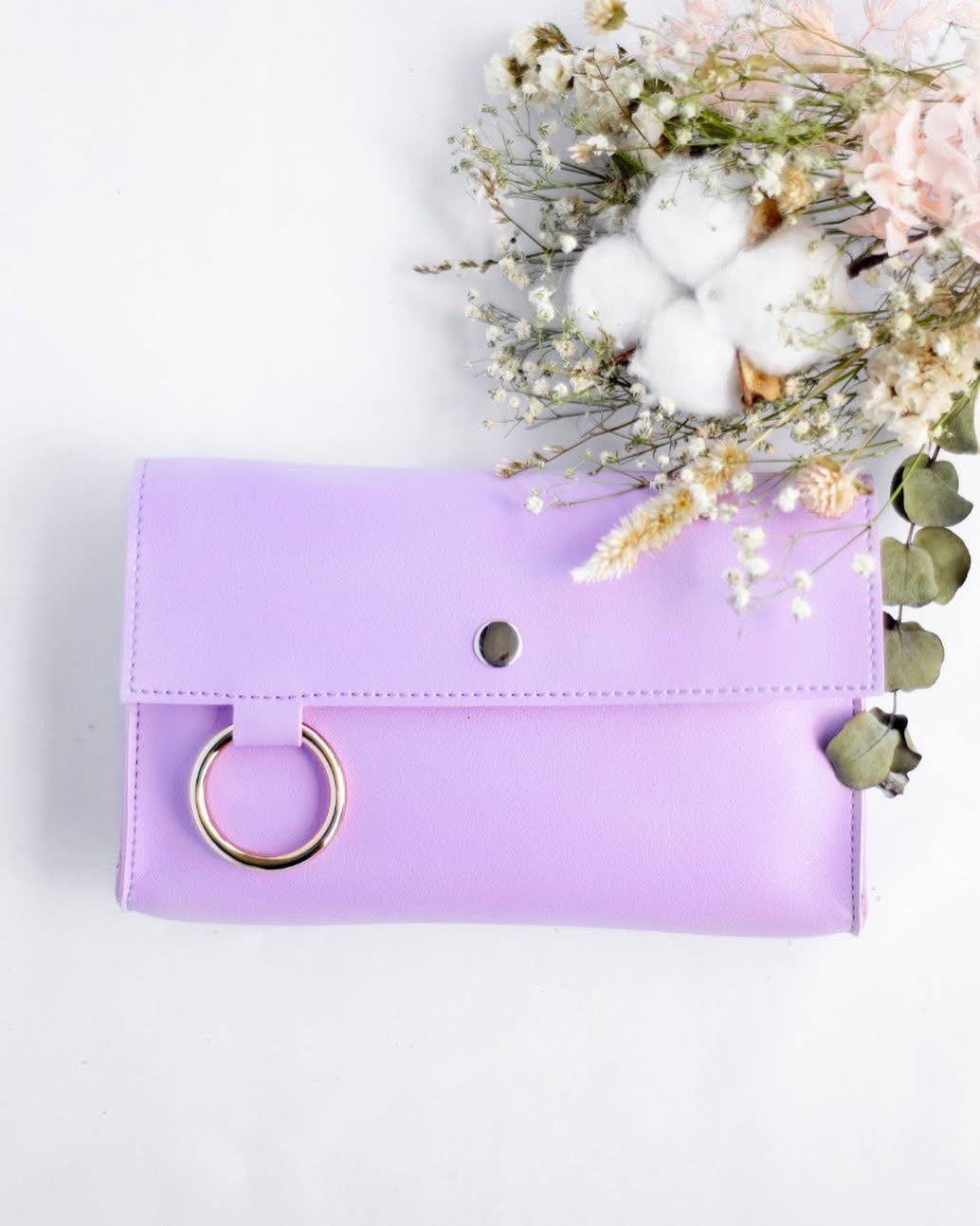 Mila Meets Koda Treat Bag - Pastel Purple