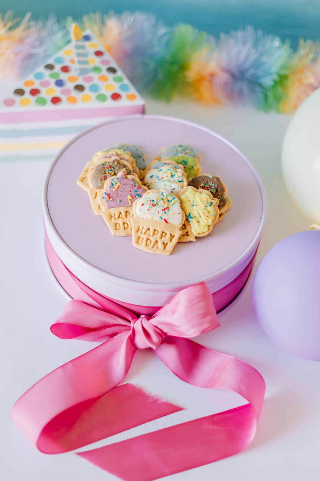 Happy Birthday Mini Cupcakes 12pk