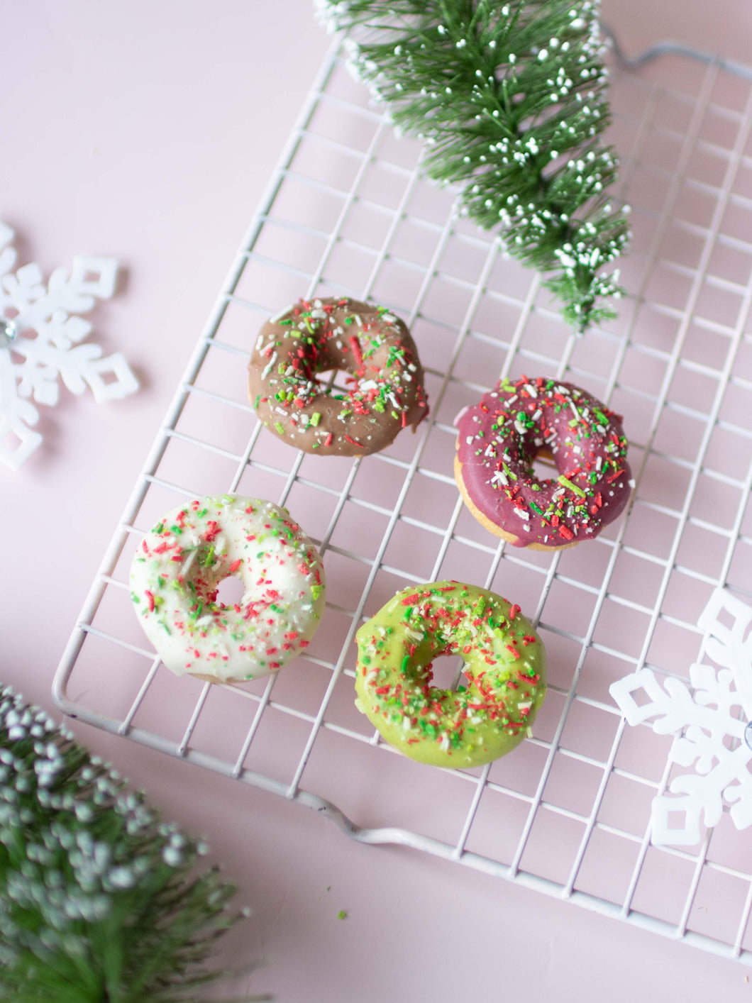 Christmas donuts